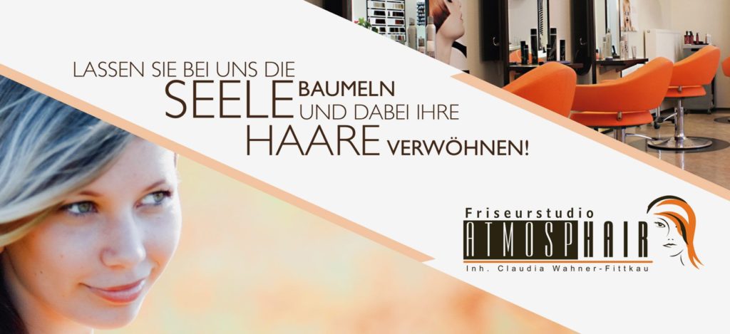 Friseurstudio AtmospHair | Corporate Design entwickelt von StatusZwo.com