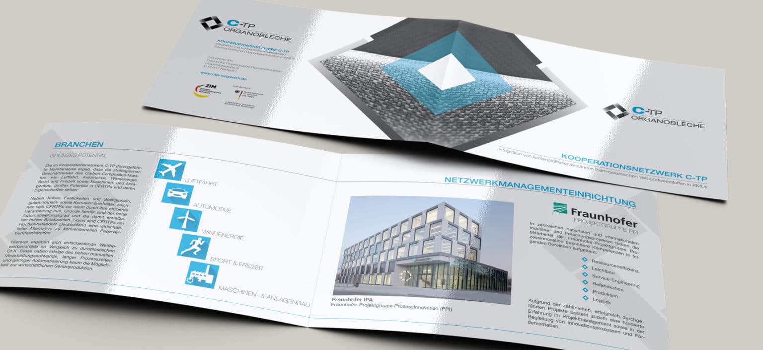 C-TP Netzwerk von Fraunhofer | Corporate Design entwickelt von StatusZwo.com