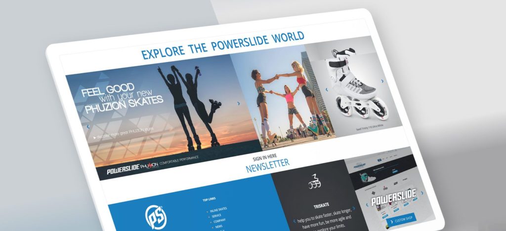 Powerslide Sportartikel GmbH | Website erstellt von StatusZwo.com