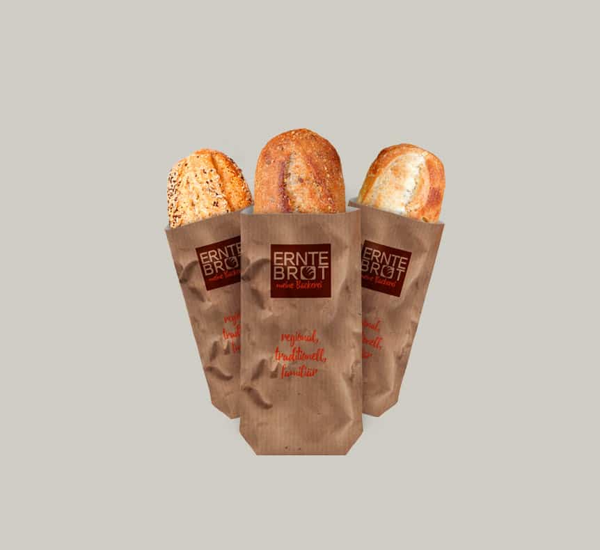 Bäckerei Erntebrot | Corporate Design entwickelt von StatusZwo.com