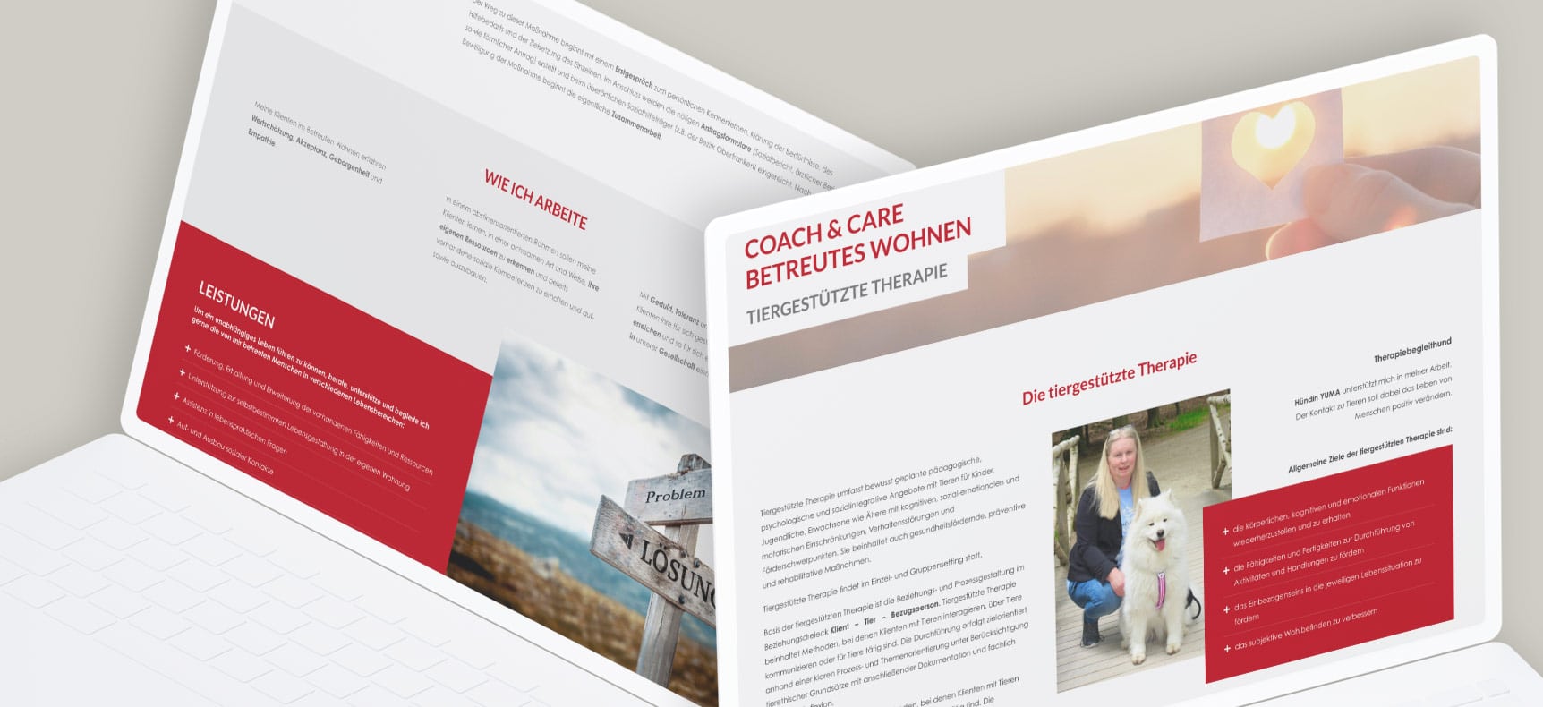 Coach&Care betreutes Wohnen - Websites erstellt von StatusZwo.com