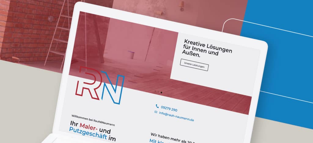 Malergeschäft Rauh & Naumann | Website erstellt von StatusZwo.com