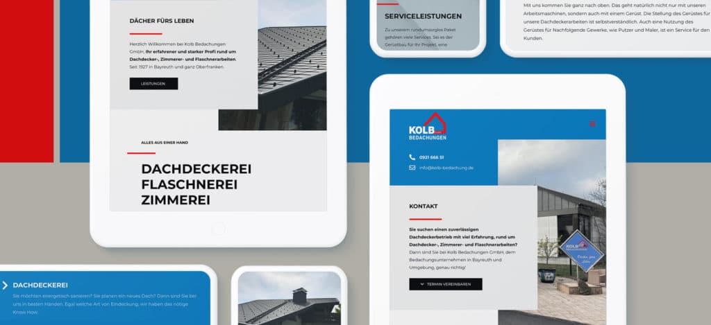 Kolb Bedachungen GmbH | Website erstellt von StatusZwo.com