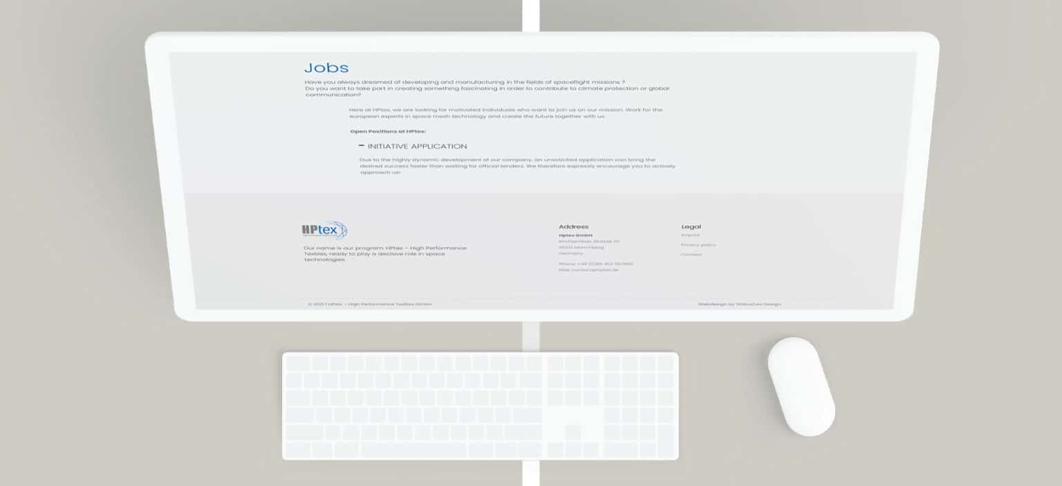 HPtex GmbH | Website erstellt von StatusZwo.com