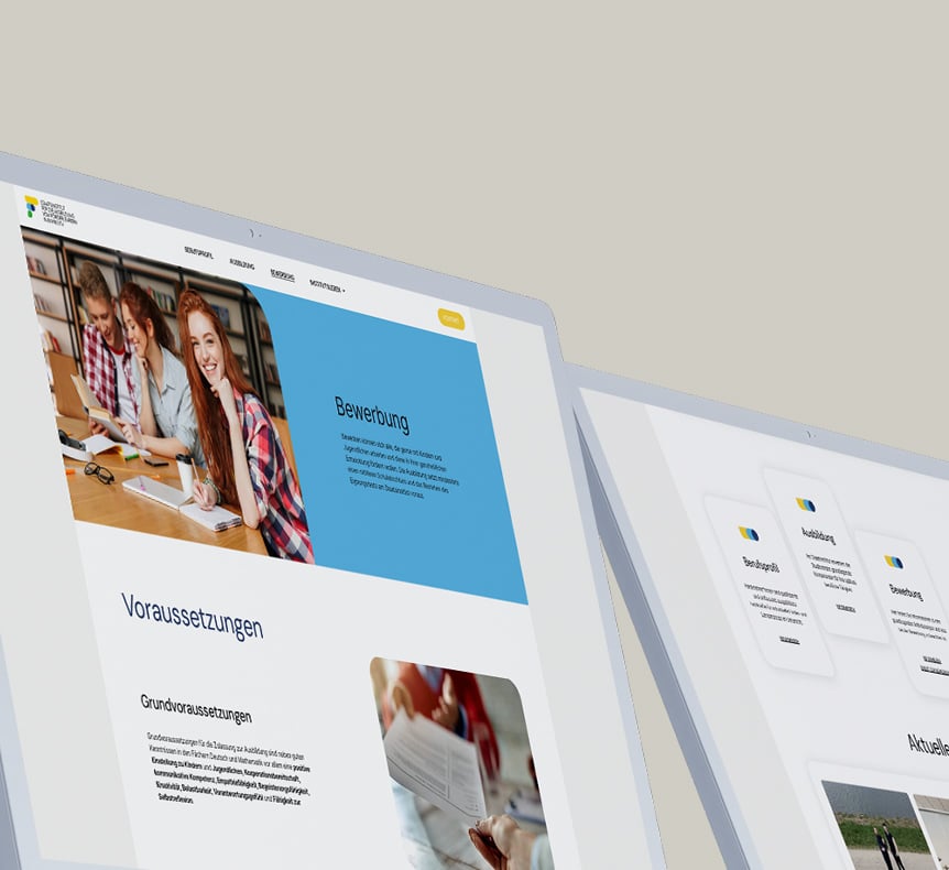 Webdesign für Staatsinstitut für die Ausbildung von Förderlehrern in Bayreuth - StatusZwo Design