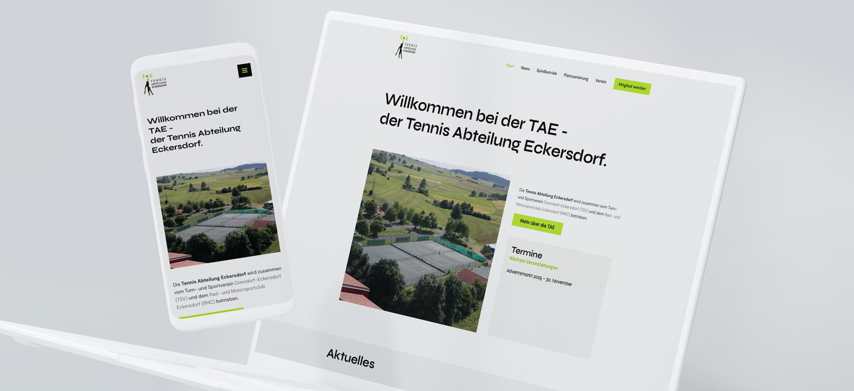 TAE Tennisabteilung Eckersdorf | Website erstellt von StatusZwo.com