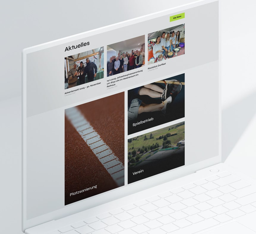 TAE Tennisabteilung Eckersdorf | Website erstellt von StatusZwo.com