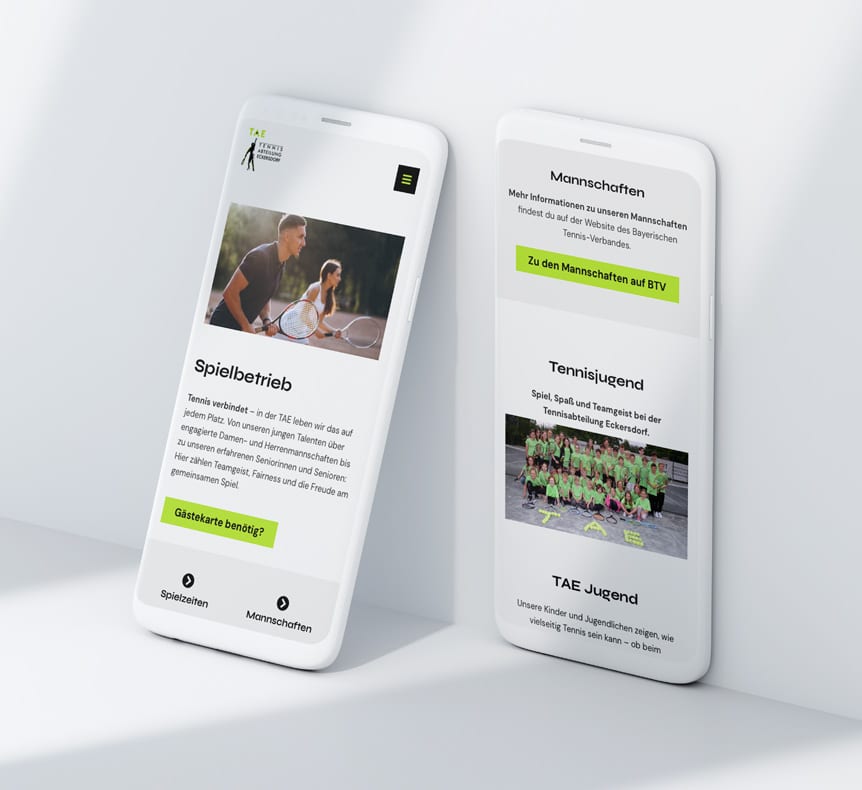 TAE Tennisabteilung Eckersdorf | Website erstellt von StatusZwo.com