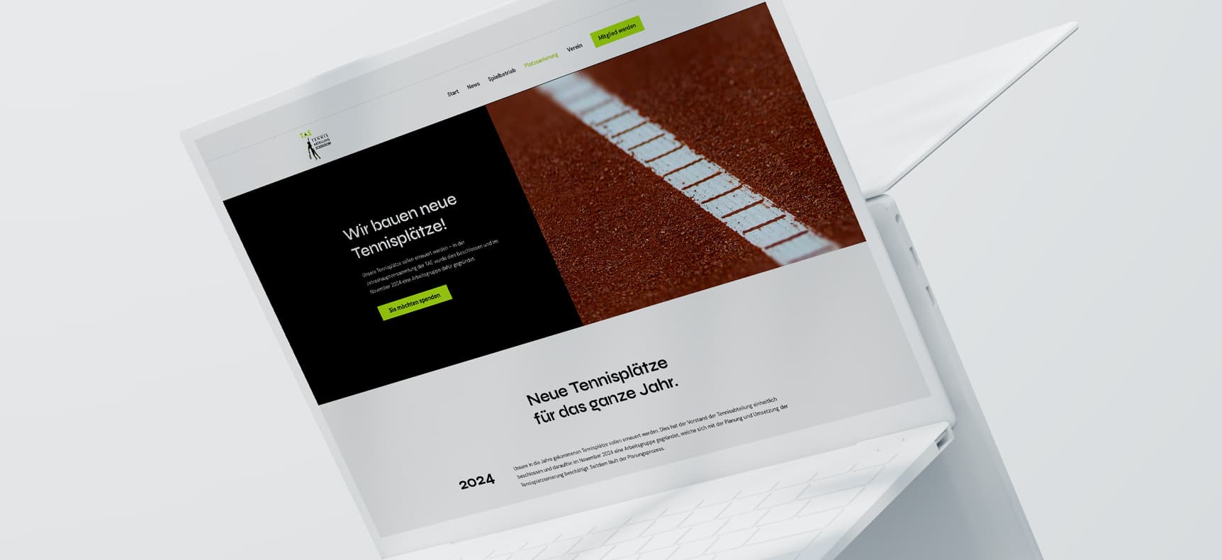 TAE Tennisabteilung Eckersdorf | Website erstellt von StatusZwo.com